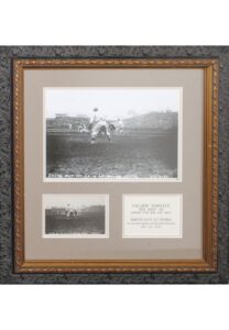 Framed 10/10/1916 Original Wire Service Photo – Game 2 of the 1916 World Series