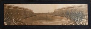 Framed 1909 Harvard vs. Yale “The Game” Photo