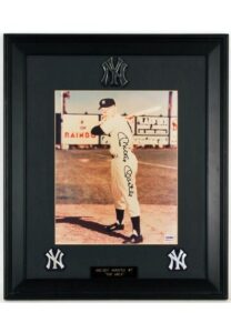 Framed 1951 Mickey Mantle NY Yankees 11X14 Photograph