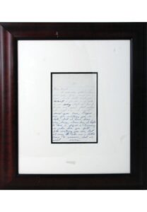 Framed 1963 Cassius Clay Signed ALS