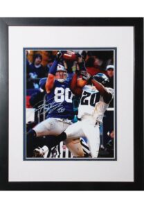 Framed Jeremy Shockey Autographed Photo