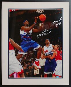 Framed LeBron James Autographed & Inscribed All-Star Photo