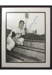 Framed Limited Edition Mickey Mantle Autographed Photo Inscribed “1961”