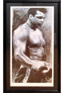 Framed Muhammad Ali Autographed LE Stephen Holland Litho