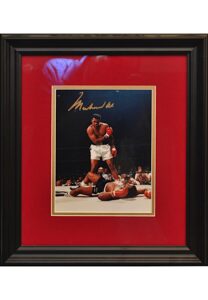 Framed Muhammad Ali Signed Picture