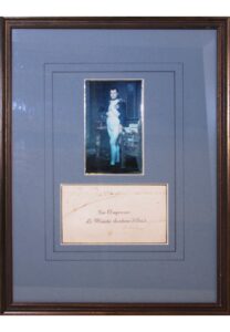 Framed Napoleon Signed Political Appointment