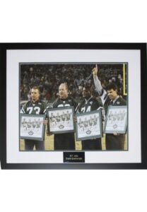 Framed New York Jets “Sack Exchange” Multi-Signed Photo