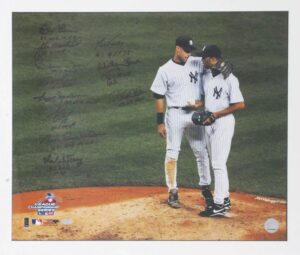 Framed NY Yankees World Series MVP Autographed Photo