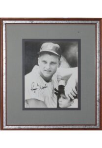 Framed Roger Maris Signed Photo