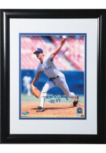 Framed Ron Guidry Autographed Photo