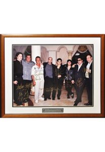 Framed ‘The Sopranos’ Autographed Cast Photo