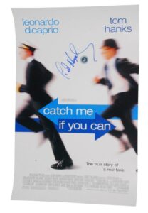 Frank Abagnale Signed “Catch Me If You Can” Movie Poster