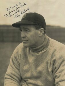 Frank Leahy Autographed Photo and Letter