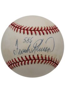 Frank Robinson Single-Signed ONL Baseball