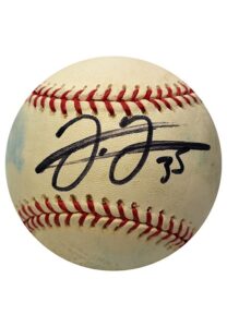 Frank Thomas Single-Signed OML Baseball