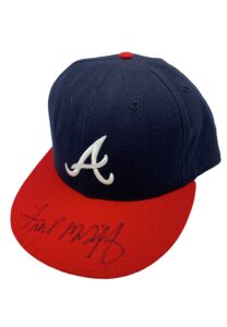 Fred McGriff Atlanta Braves Game-Used & Signed Cap