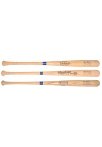 Gary Carter, Steve Garvey & Dave Kingman Game-Used/Game-Ready Bats