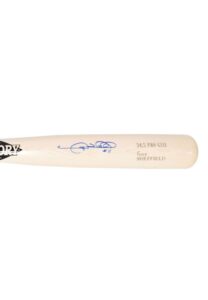 Gary Sheffield Autographed Game Bat