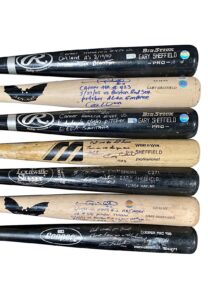 Gary Sheffield Game-Used & Signed Home Run Bats