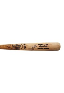 George Brett Kansas City Royals Game-Used & Autographed Bat