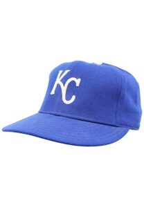 George Brett Kansas City Royals Game-Used & Autographed Cap