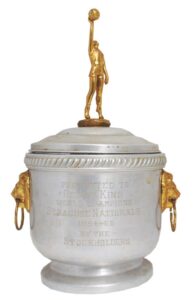 George King’s 1954-55 Syracuse Nationals World Championship Trophy Ice Bucket