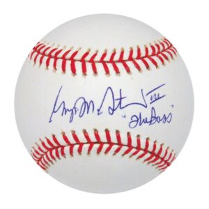 George M. Steinbrenner III Single-Signed Baseball Inscribed “The Boss”