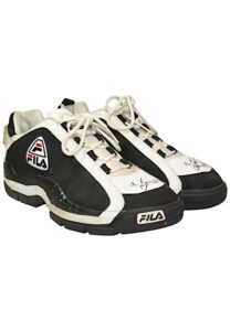 Grant Hill Game-Used & Dual Autographed Sneakers