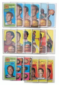 Grouping Of 1970 & 1971 Topps Basketball Including Alcindor, Havlicek, West, Robertson & More