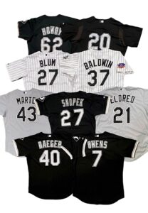 Grouping Of Chicago White Sox Game-Used & Signed Jerseys