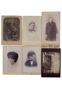 Grouping Of Vintage Cabinet Cards & Photography