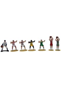 Grouping Of Vintage Mini Sports Figurines Including Four Of Pete Maravich