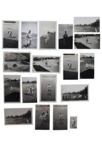 Grouping Of Vintage Miscellaneous Baseball Snapshots