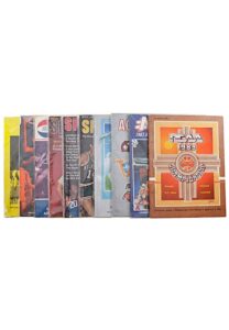 Grouping Of Vintage NBA, ABA, NCAA & McDonalds Capital Classic High School Basketball Programs