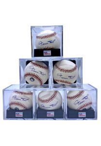 Grouping Of Willie Mays Single-Signed Baseballs