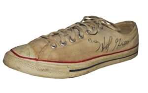 Hal Greer Philadelphia 76ers Game-Used & Autographed Sneaker