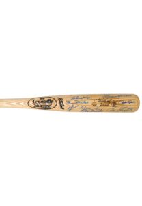 Hall of Famer Multi-Signed Bat