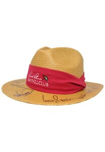 Hall Of Famers & Stars Multi-Signed “Arnold Palmer Bay Hill Club” Golf Hat Highlighted By Palmer, Stewart, Mickelson & Many More