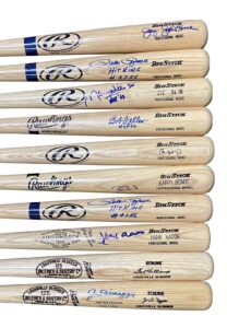 Hall Of Famers & Stars Signed Bats