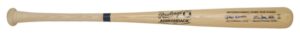 Hank Aaron & Sadaharu Oh Autographed International Home Run Kings Bat