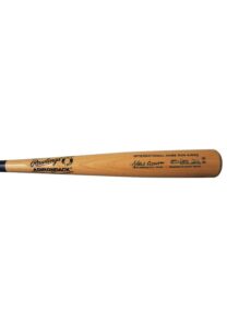 Hank Aaron & Sadaharu Oh Dual-Signed “International Home Run Kings” LE Bat