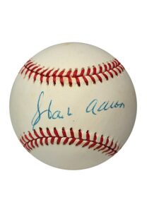 Hank Aaron Single-Signed Baseball