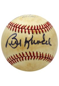 Harmon Killebrew & Ed Kunkel Dual-Signed Baseball