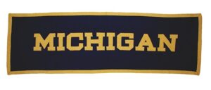 Harvard and Michigan Heavy Felt Oversized Banners