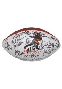 Heisman Trophy Winner Multi-Signed Football