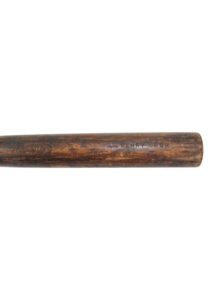 Henry “Heinie” Groh Professional Model Bottle Bat