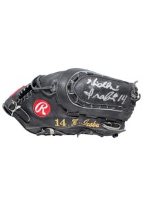 Hideki Irabu Game-Used & Autographed Mitt