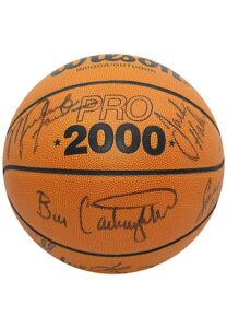 High Grade 1988-89 Chicago Bulls Team-Signed Basketball With Jordan