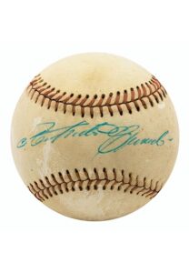 High Grade Roberto Clemente Single-Signed Baseball