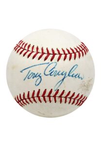 High Grade Tony Conigliaro Single-Signed OAL Baseball